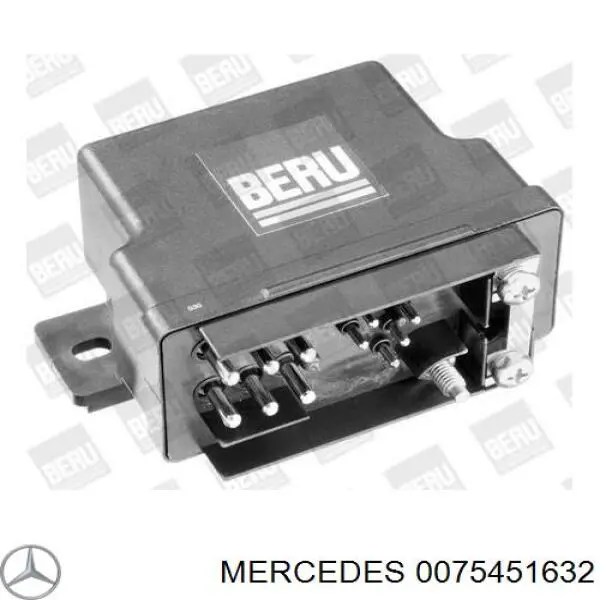 Relê das velas de incandescência Mercedes 0075451632 preço, a partir de 61,35 USD