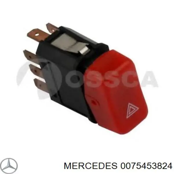 Botão de ativação do sinal de emergência Mercedes 0075453824 preço, a partir de 21,23 USD