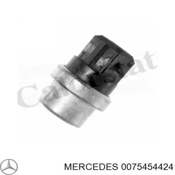 A0075454424 Mercedes Sensor de temperatura do fluido de esfriamento (de ativação de ventilador do radiador)