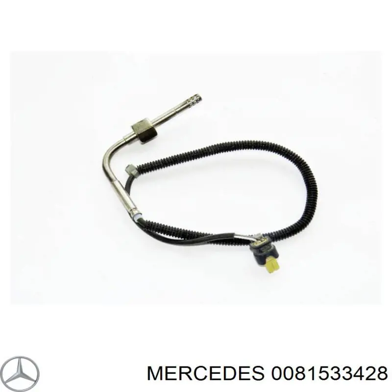 0081533428 Mercedes Sensor de temperatura dos gases de escape (GE), depois de filtro de partículas diesel