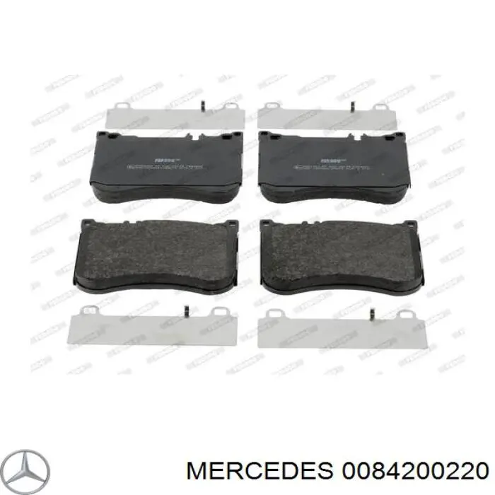 Sapatas do freio dianteiras de disco Mercedes 0084200220 preço, a partir de 58,56 USD