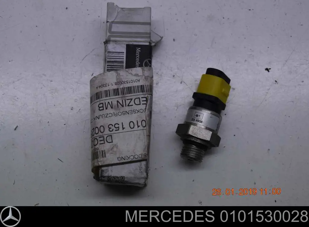 Compre A0101530028 Mercedes Sensor de pressão dos gases de escape