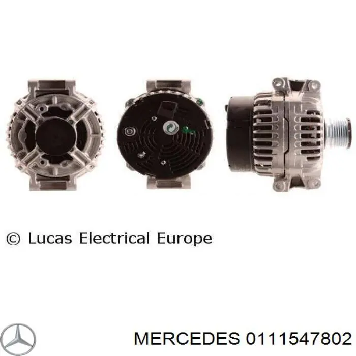 0111547802 Mercedes Gerador