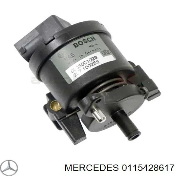0115428617 Mercedes Sensor de posição de pedal de acelerador (de gás)