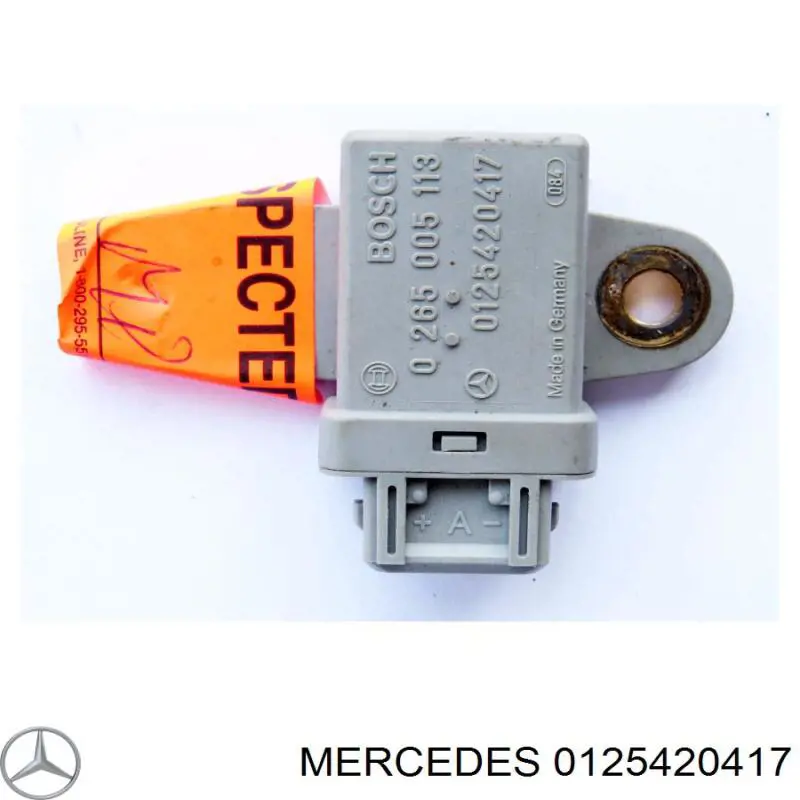 125420417 Mercedes Sensor de aceleração longitudinal