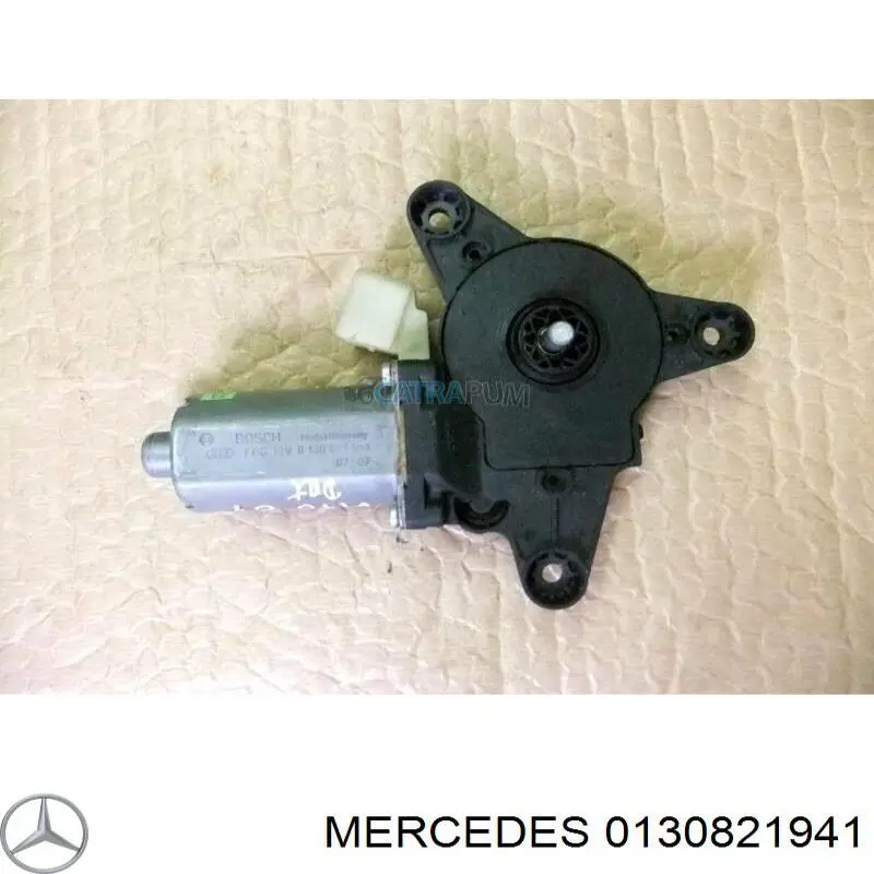 0130821941 Mercedes Motor de acionamento de vidro da porta dianteira esquerda