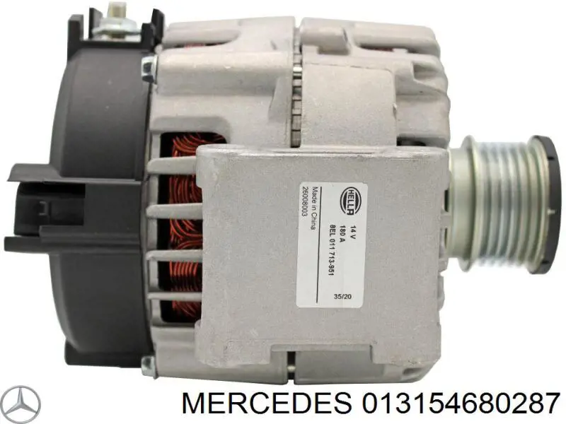 Compre 013154680287 Mercedes Gerador