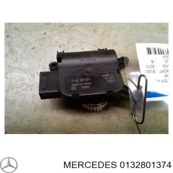 0132801374 Mercedes Resistor (resistência) traseiro de ventilador de forno (de aquecedor de salão)