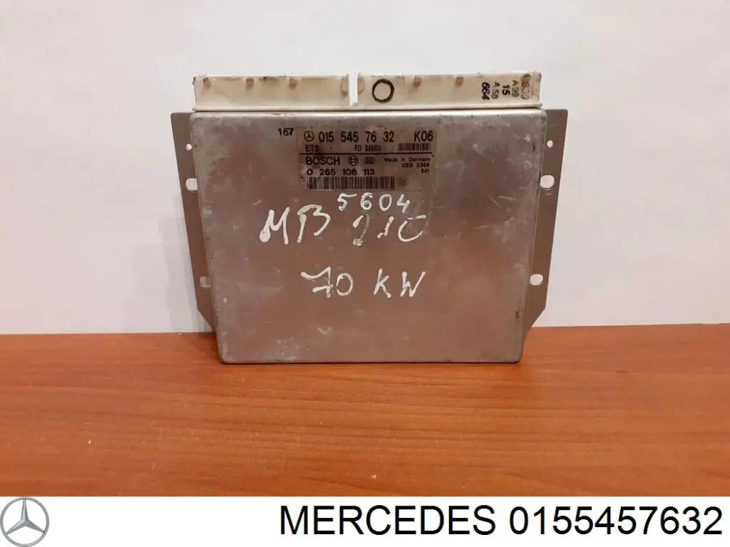 0155457632 Mercedes Unidade de controlo de tração (ETS)