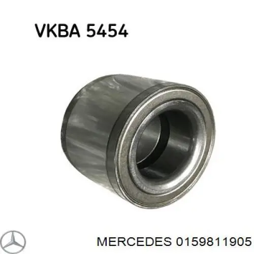 Rolamento de cubo dianteiro Mercedes 0159811905 preço, a partir de 155,86 USD