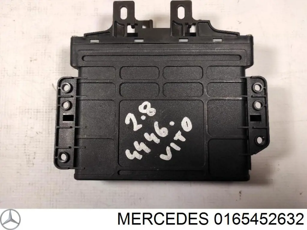 0165452632 Mercedes Módulo de direção (Centralina eletrônica) de controlo de integridade de lâmpadas
