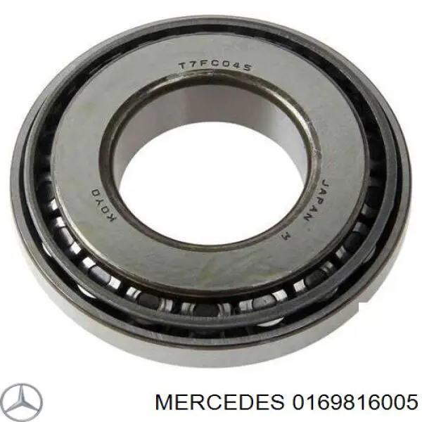 0169816005 Mercedes Rolamento interno da haste do eixo traseiro