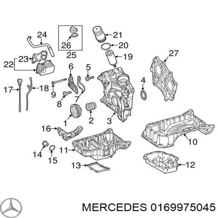Compre 016997504564 Mercedes Vedante de regulador das fases de distribuição de gás