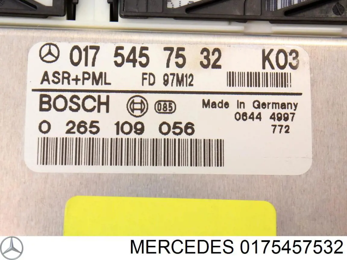 Módulo de direção (Centralina eletrônica) ASR Mercedes 0175457532 preço, a partir de 40,93 USD