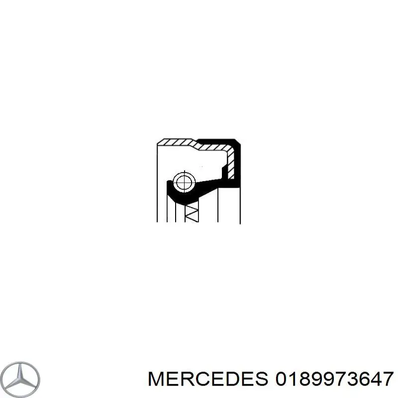 0189973647 Mercedes Bucim interno de cubo dianteiro