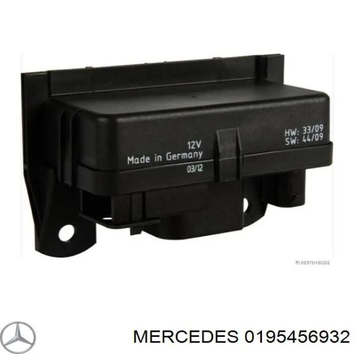 0195456932 Mercedes Relê das velas de incandescência
