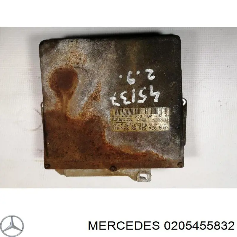 Módulo de direção (Centralina eletrônica) de imobilizador Mercedes 0205455832 preço, a partir de 52,78 USD