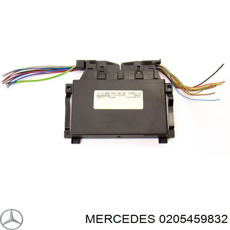 0205459832 Mercedes Módulo de direção (Centralina eletrônica) da Caixa Automática de Mudança eletrônica