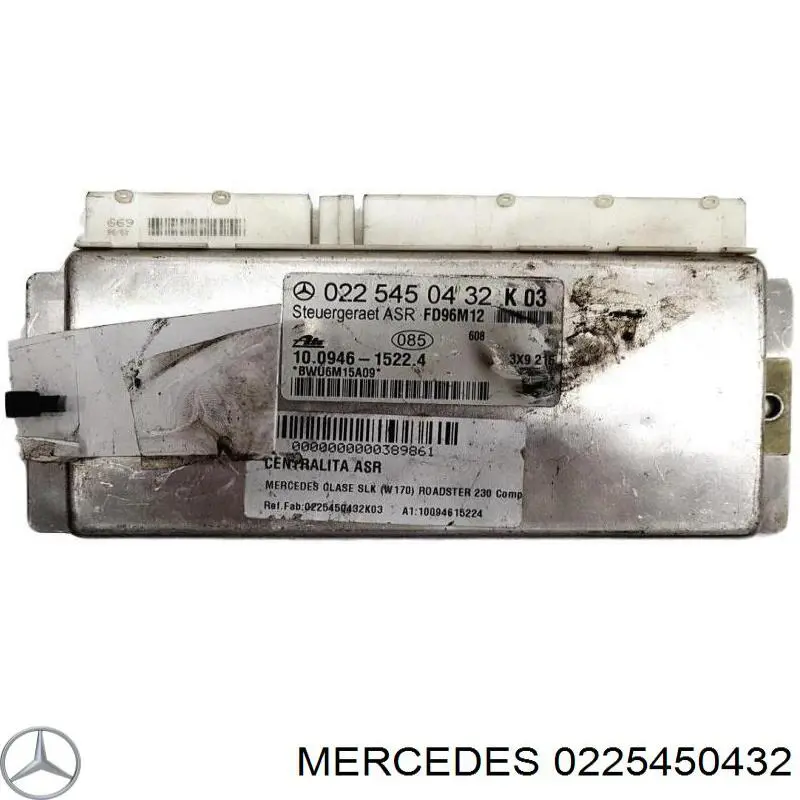 Módulo de direção (Centralina eletrônica) ASR Mercedes 0225450432 preço, a partir de 131,10 USD