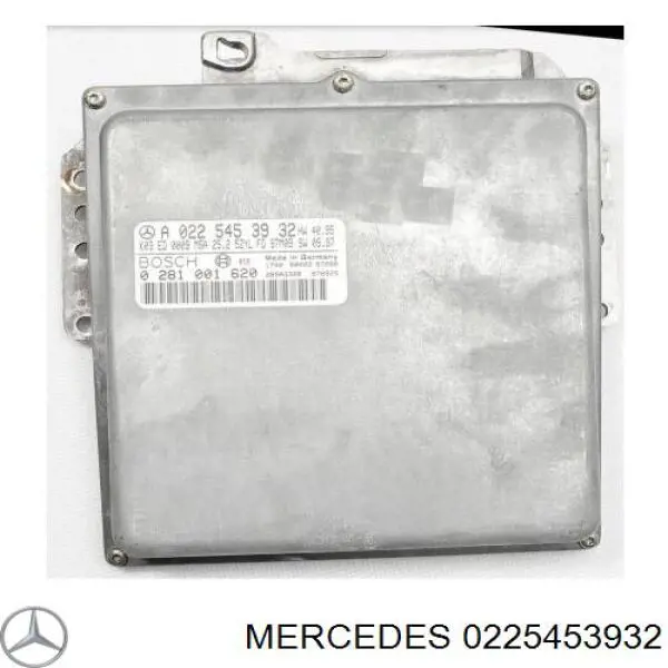 0225453932 Mercedes Módulo de direção (Centralina eletrônica) de motor