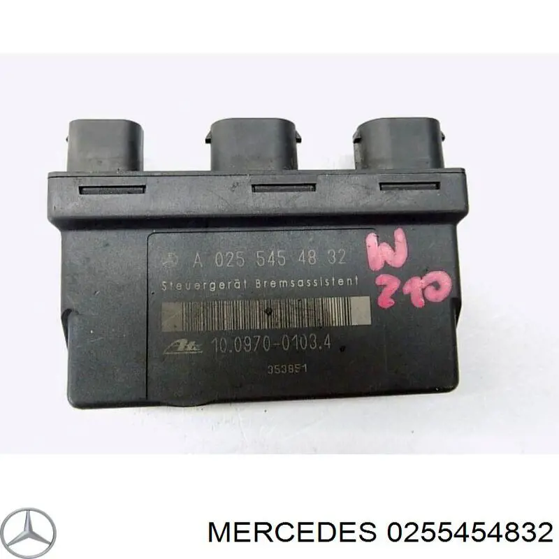 0275457232 Mercedes Unidade de controlo ESP
