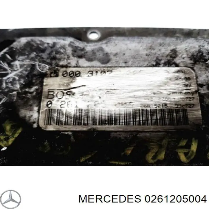 Módulo de direção (Centralina eletrônica) de motor 0261205004 Mercedes