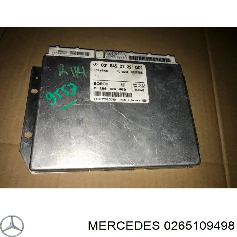 Unidade de controlo ESP Mercedes A0295455032 preço, a partir de 56,18 USD