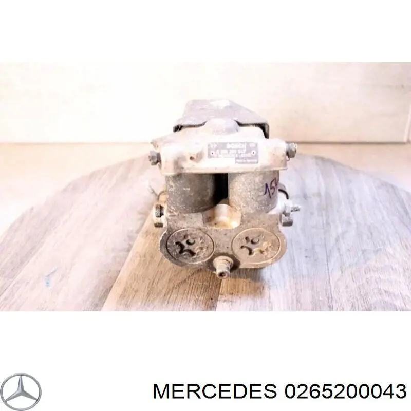 Compre 0265200043 Mercedes Unidade hidráulico de controlo ABS