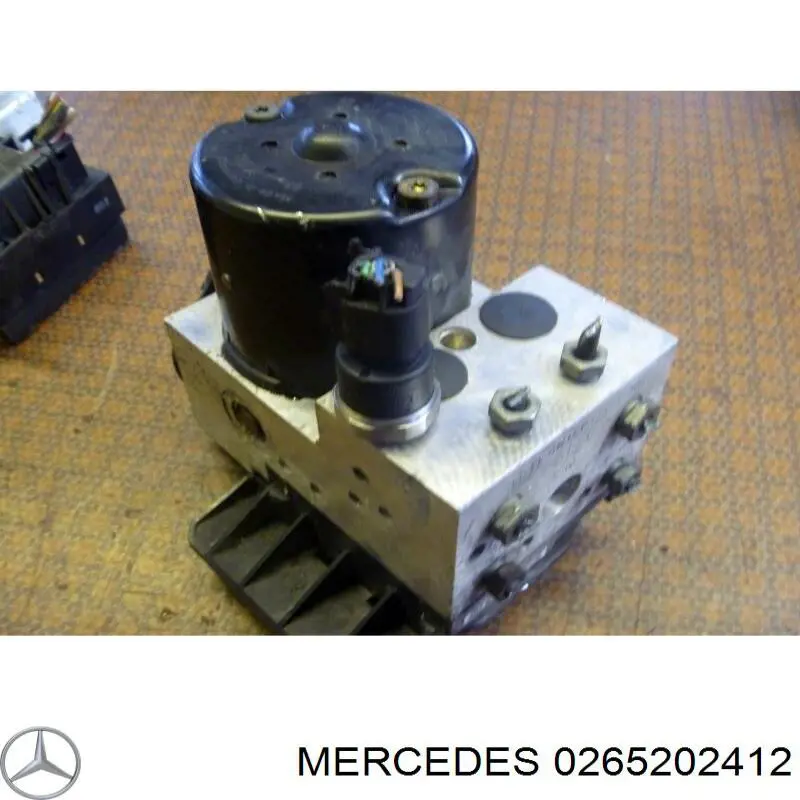 0265202412 Mercedes Unidade hidráulico de controlo ABS