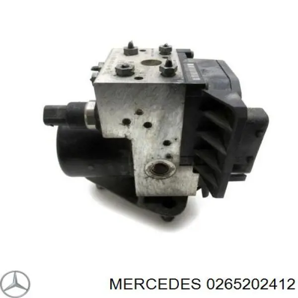 0265202412 Mercedes Unidade hidráulico de controlo ABS