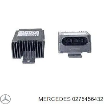 Regulador de revoluções de ventilador de esfriamento (unidade de controlo) Mercedes 0275456432 preço, a partir de 77,76 USD