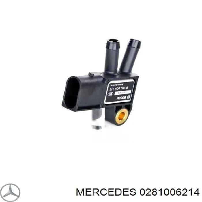 Compre 0281006214 Mercedes Sensor de pressão dos gases de escape