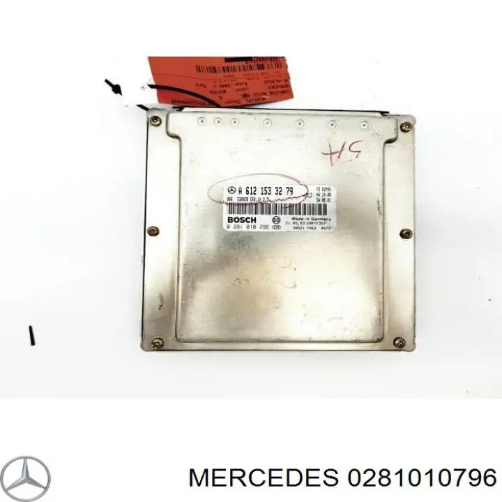 Compre 0281010796 Mercedes Módulo de direção (Centralina eletrônica) de motor