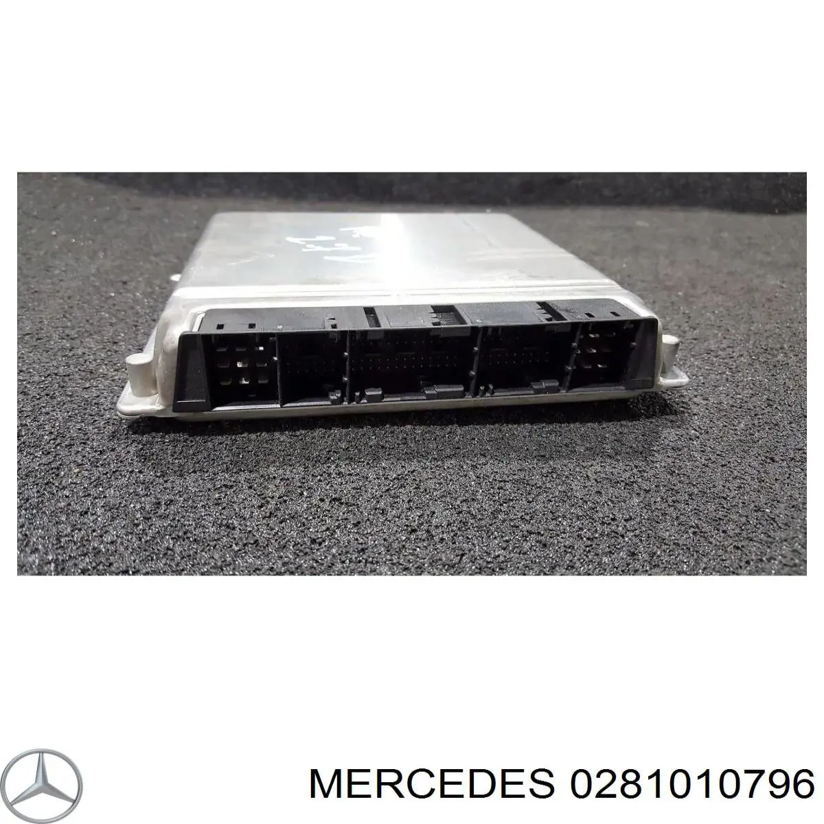 Módulo de direção (Centralina eletrônica) de motor 0281010796 Mercedes