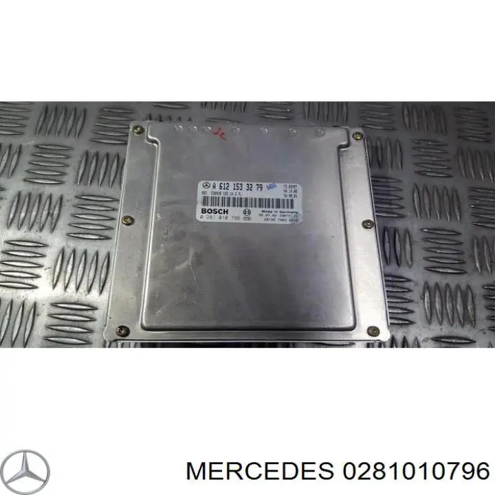 Módulo de direção (Centralina eletrônica) de motor Mercedes 0281010796