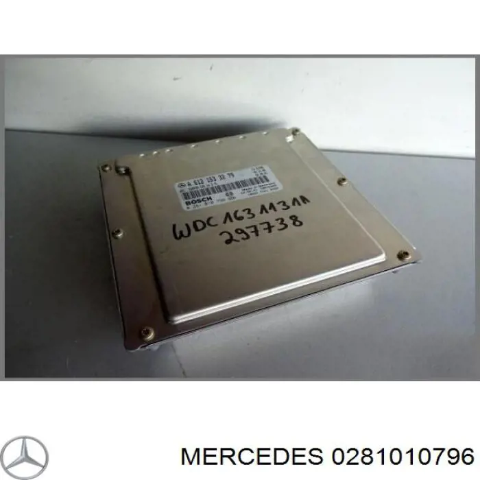 Compre 0281010796 Mercedes Módulo de direção (Centralina eletrônica) de motor