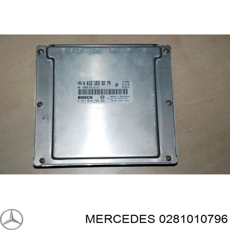 Módulo de direção (Centralina eletrônica) de motor 0281010796 Mercedes