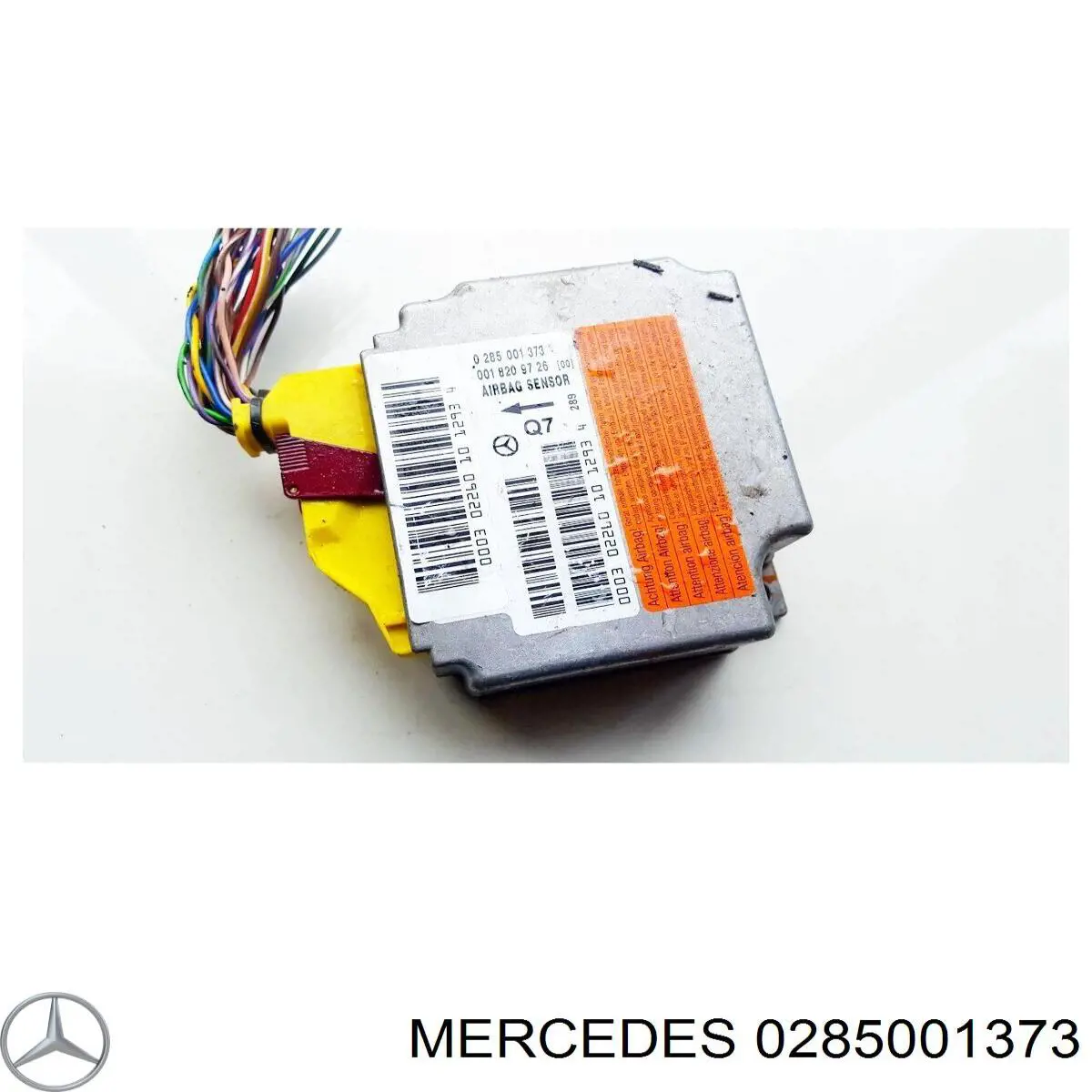 Módulo processador de controlo da bolsa de ar (Centralina eletrônica AIRBAG) A0285001373 Mercedes