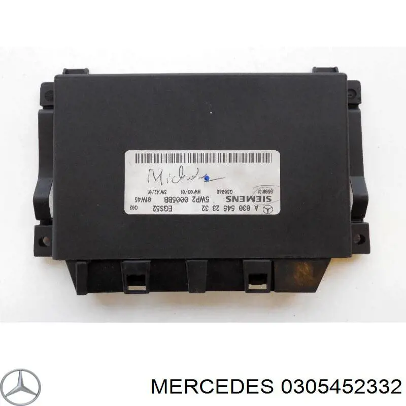 A0275450332 Mercedes Módulo de direção (Centralina eletrônica) da Caixa Automática de Mudança eletrônica