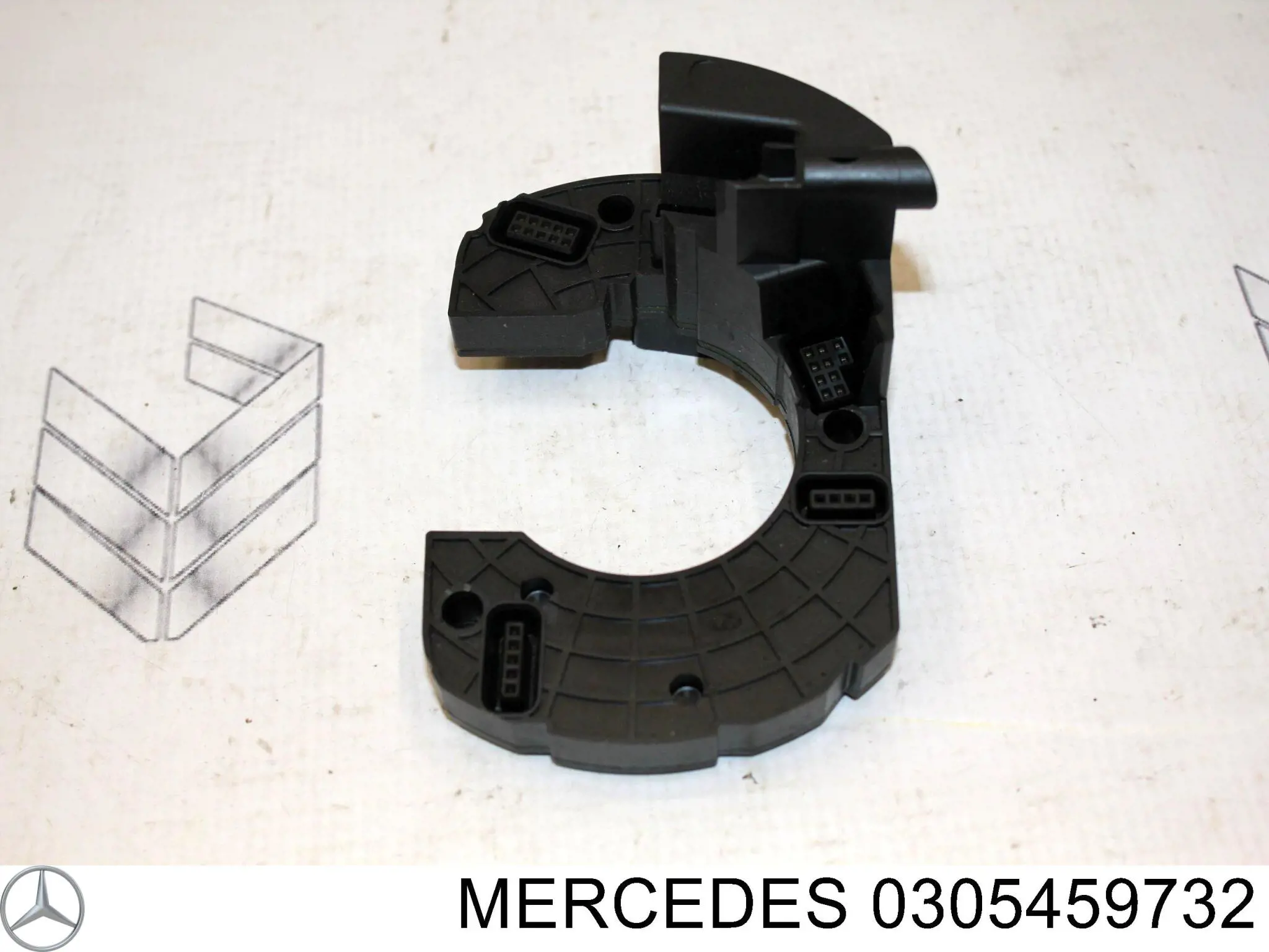 Compre 0305459732 Mercedes Sensor do ângulo de viragem do volante de direção