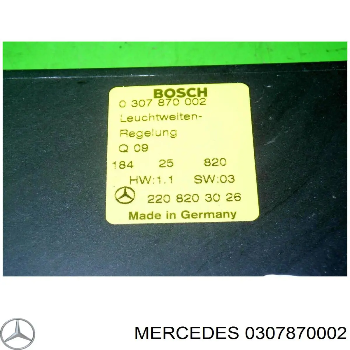 0307870002 Mercedes 