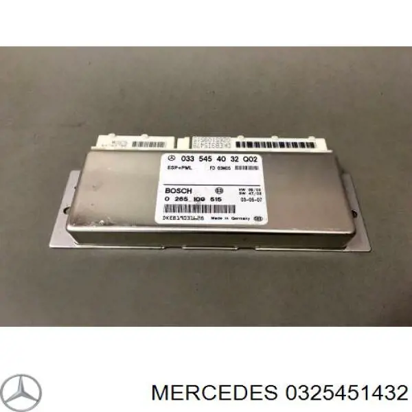 Módulo de direção (Centralina eletrônica) da Caixa Automática de Mudança eletrônica Mercedes A0345454132 preço, a partir de 114,07 USD