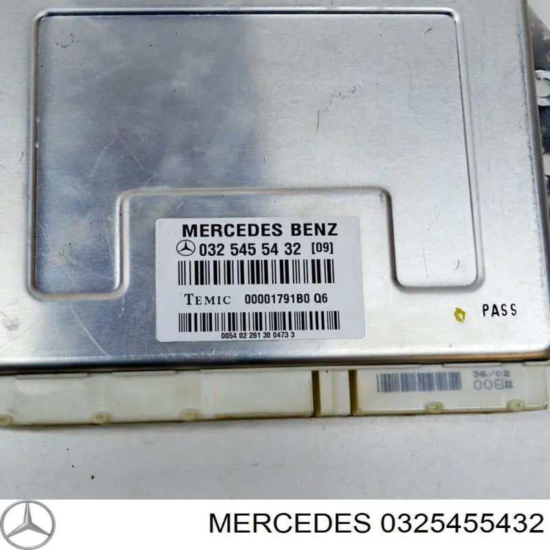 Unidade de controlo de suspensão pneumática Mercedes 0325455432 preço, a partir de 342,65 USD