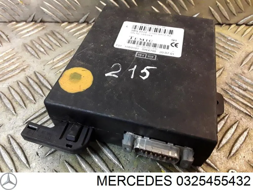 Compre 0325455432 Mercedes Unidade de controlo de suspensão pneumática