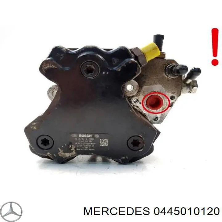 0445010120 Mercedes Bomba de combustível de pressão alta