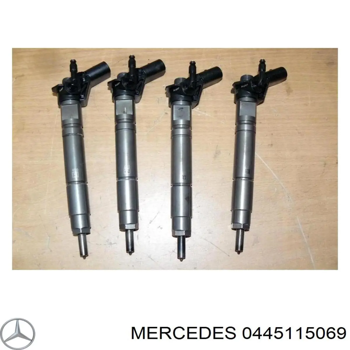 0445115069 Mercedes Injetor de injeção de combustível