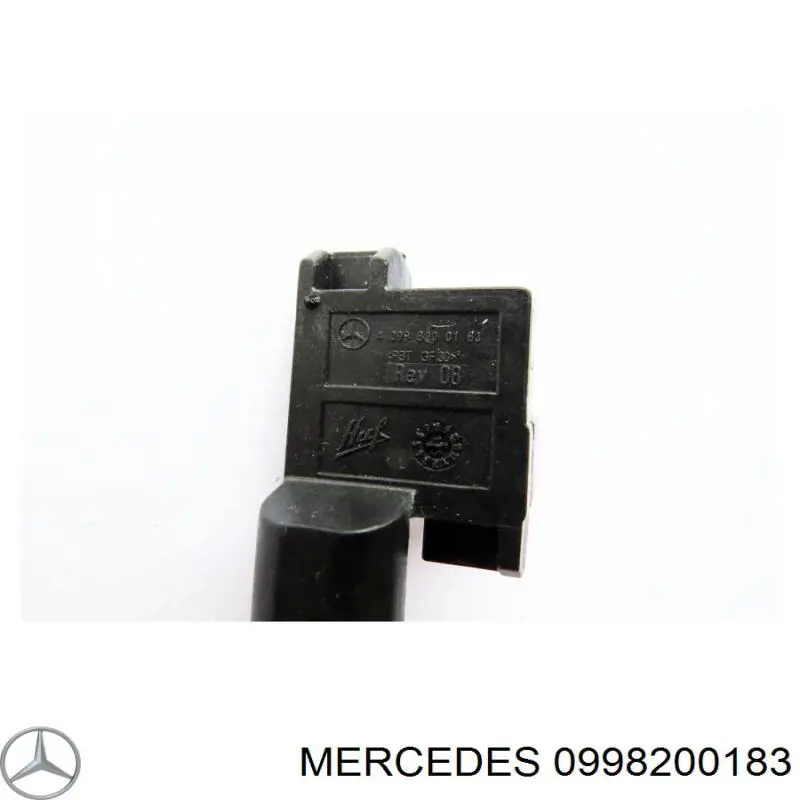 0998200183 Mercedes Lanterna da luz de fundo de maçaneta da porta dianteira