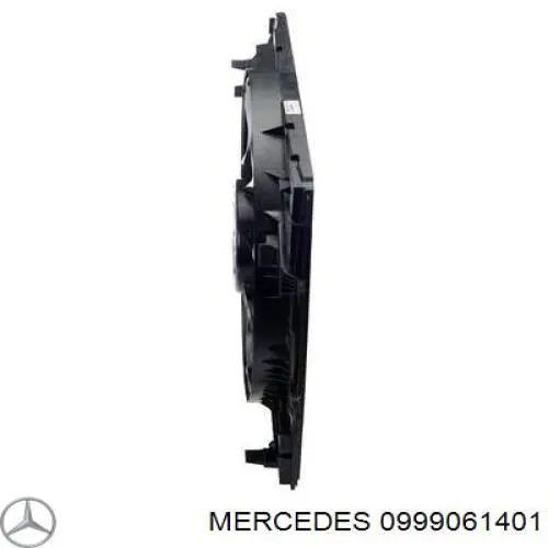 Ventilador elétrico de esfriamento montado (motor + roda de aletas) Mercedes 0999061401 preço, a partir de 551,20 USD