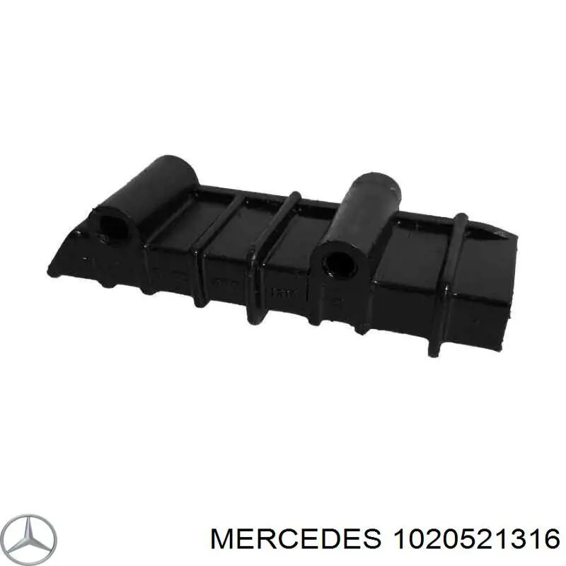 Compre 1020521316 Mercedes Amortecedor de cadeia do mecanismo de distribuição de gás, inferior