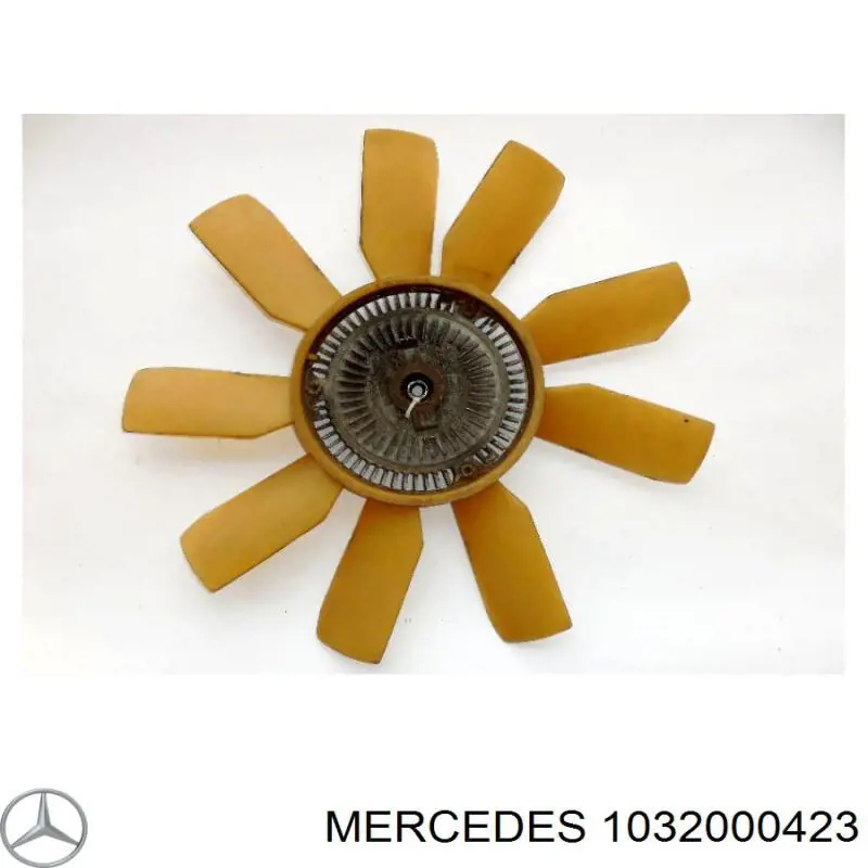 Ventilador (roda de aletas) do radiador de esfriamento Mercedes 1032000423 preço, a partir de 35,40 USD